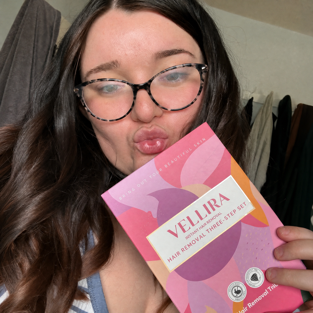Vellira™ Kit för omedelbar och permanent hårborttagning