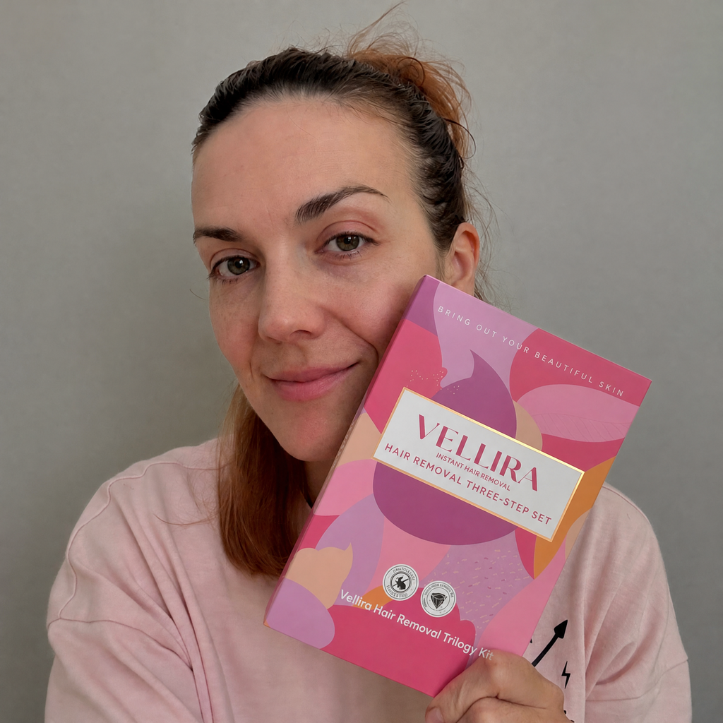 Vellira™ Kit för omedelbar och permanent hårborttagning