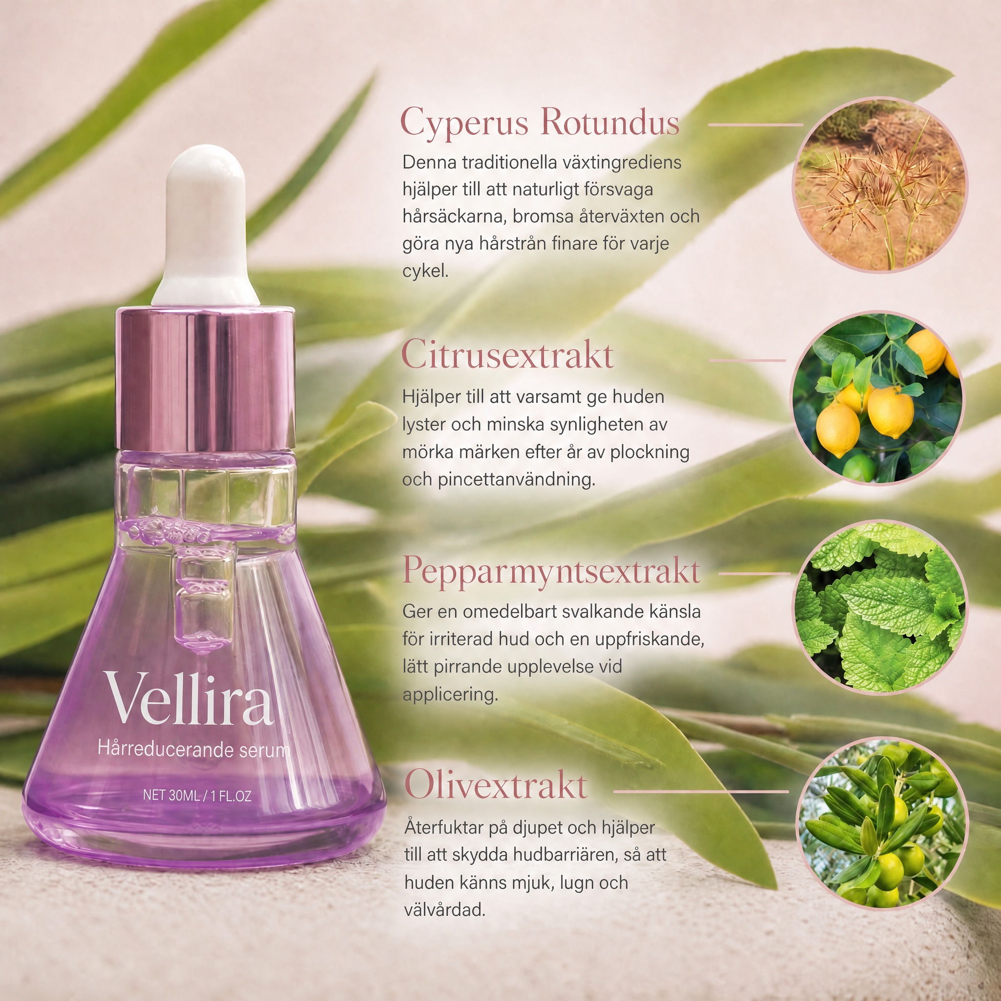 Vellira™ - Hårreducerande serum