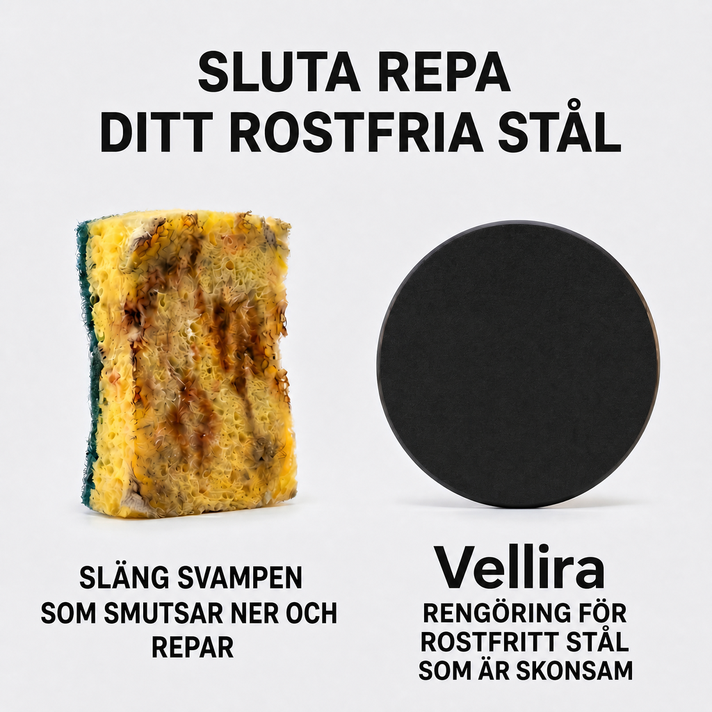 Vellira - gör ditt rostfria stål som nytt