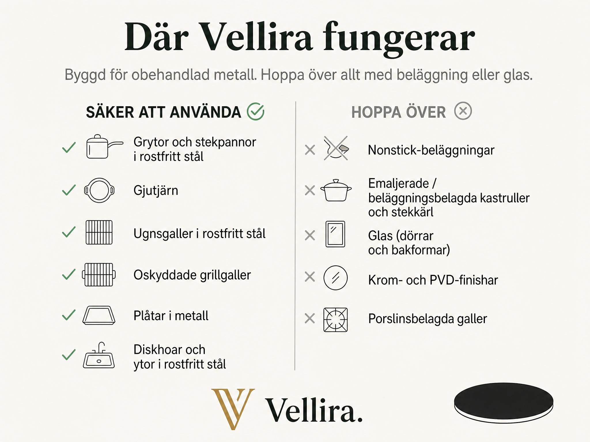 Vellira - gör ditt rostfria stål som nytt