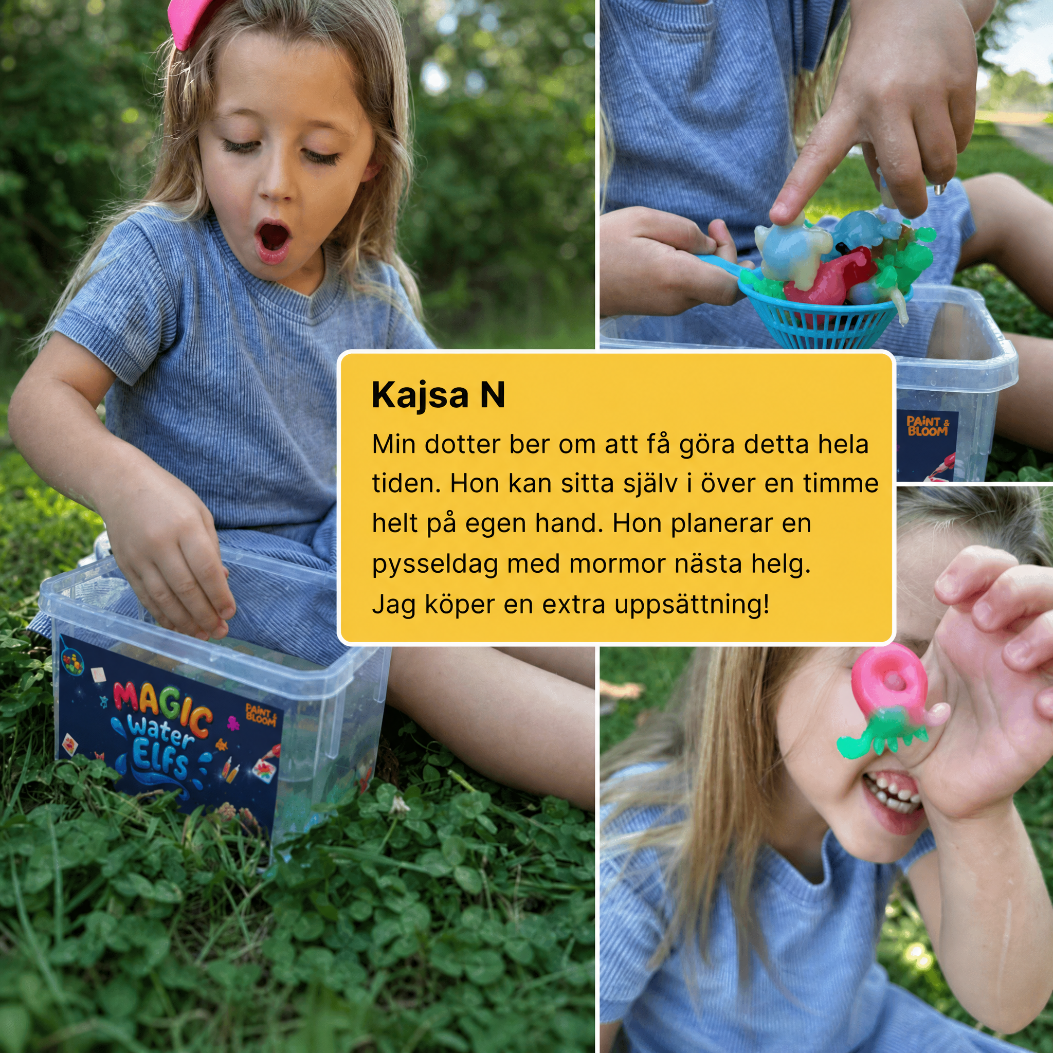 Vellira™ Skapa dina egna figurer kit (6 färger, 8 formar)
